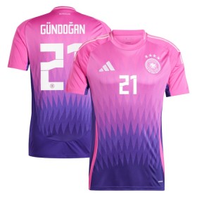 Duitsland Gundogan 21 Uitshirt EK 2024